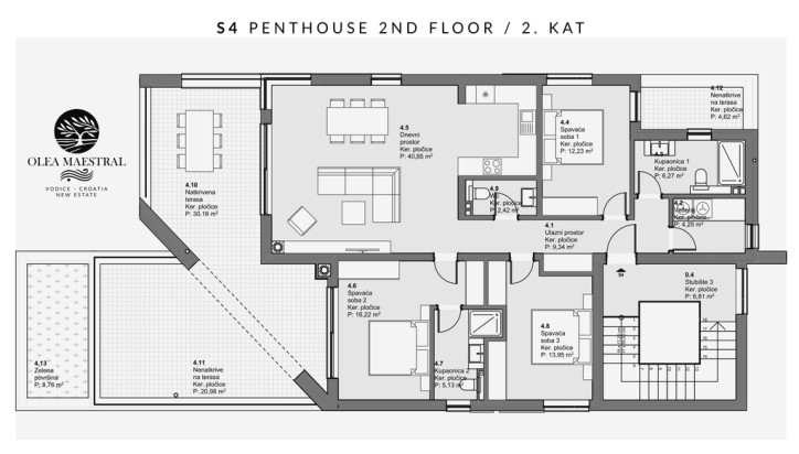 Apartment Sale Vodice, Dalmacja, Chorwacja 7