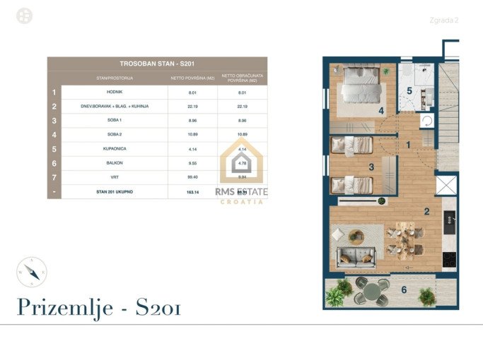 Apartment Sale Novi Vinodolski, Kvarner, Chorwacja 4